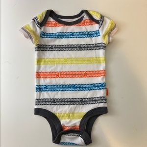 Disney Tire Treads Striped Onesie 0-3mo